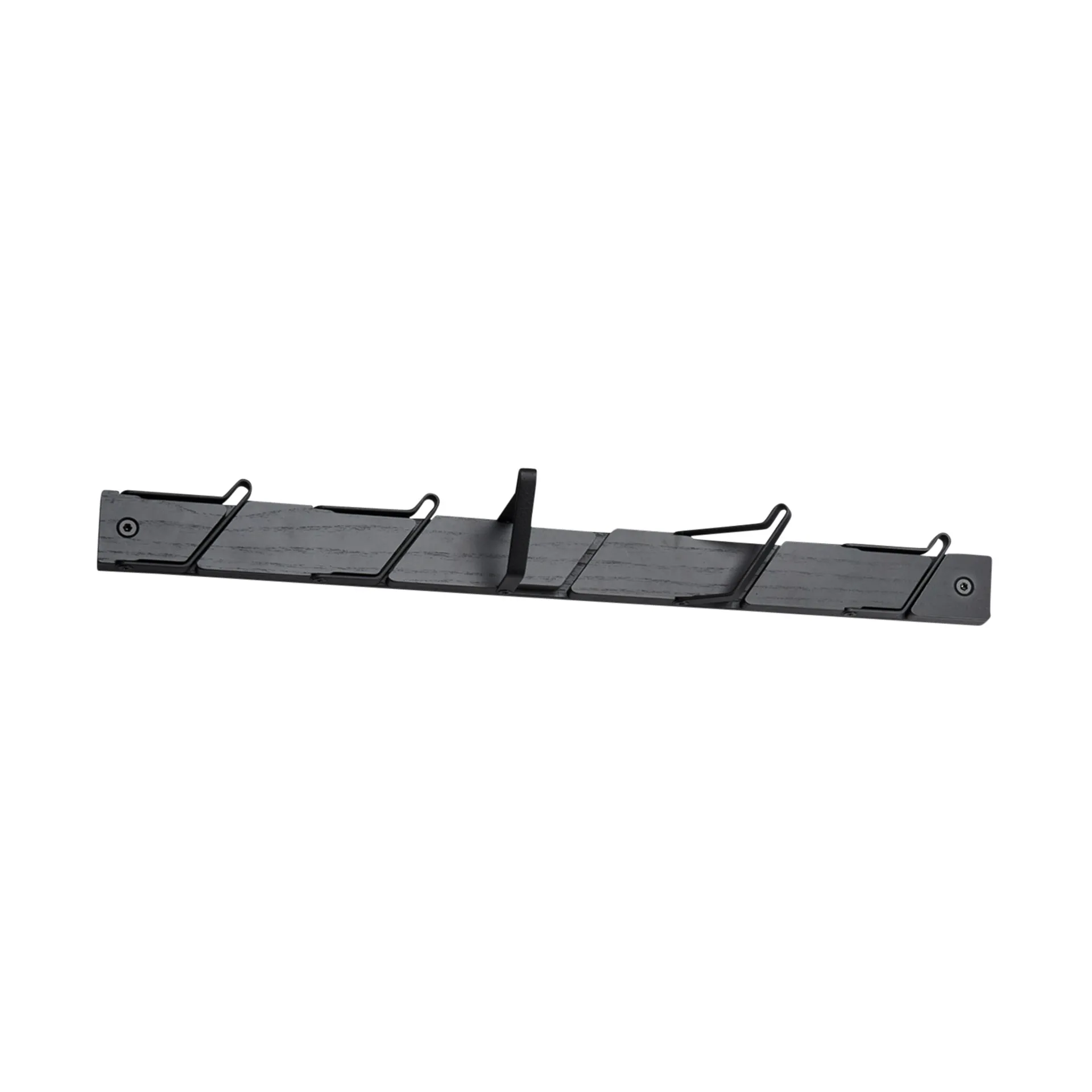 Tamburin Hakenleiste 52,5cm, Schwarz-schwarz Essem Design