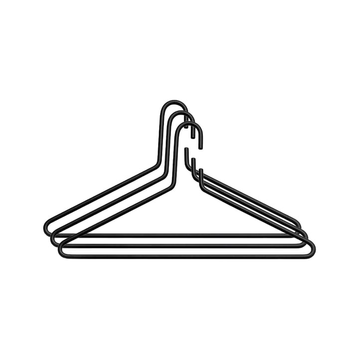 Triangel Kleiderhaken 3er Pack - Schwarz - Essem Design