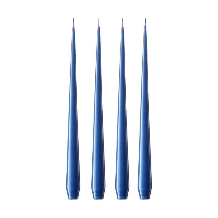 ester & erik Kerze 42cm 4er Pack lackiert - Cornflower 48 - Ester & erik
