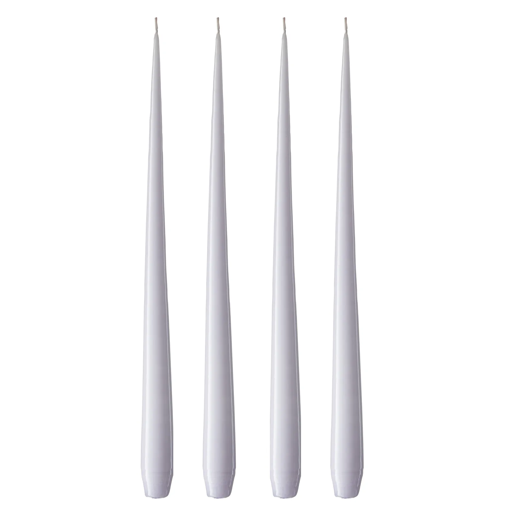 ester & erik Kerze 4er Pack lackiert, Airy violet 12-0, 32 cm ester & erik