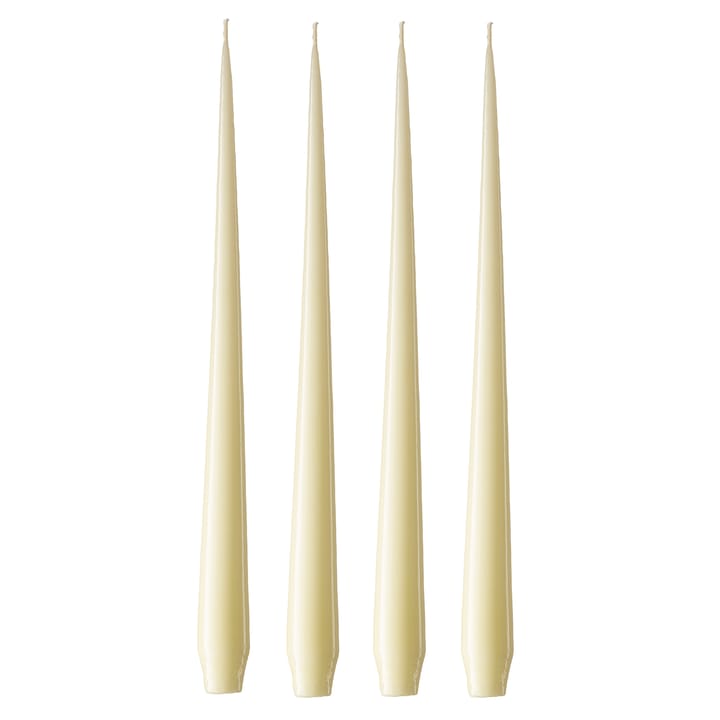 ester & erik Kerze 4er Pack lackiert, Buttermilk 17-0, 32 cm ester & erik