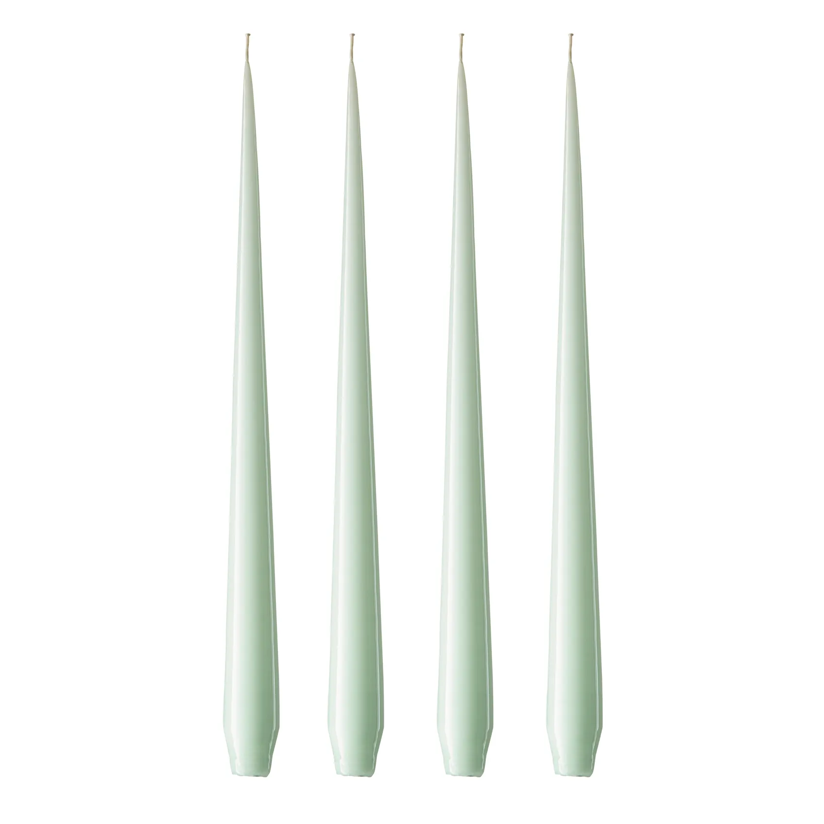 ester & erik Kerze 4er Pack lackiert, Water mint 03-0, 42 cm ester & erik