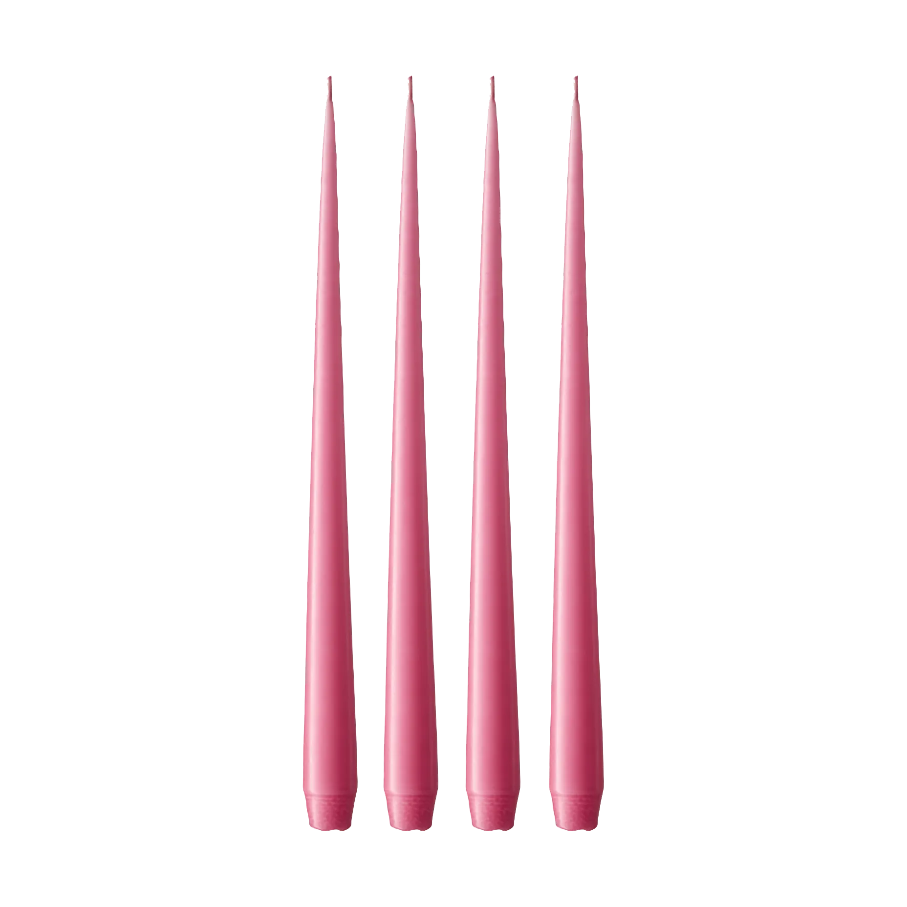 ester & erik Kerze 4er Pack matt, Clear pink 41, 42 cm ester & erik