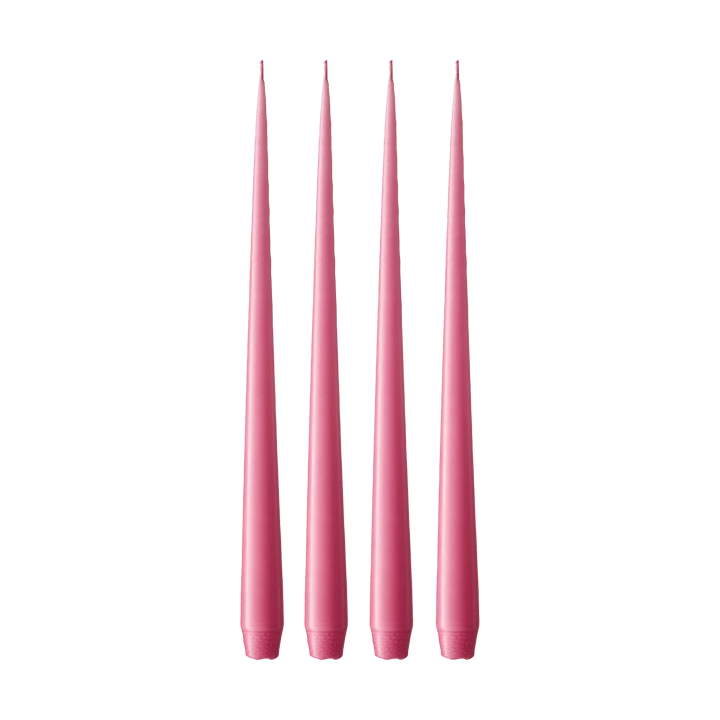 ester & erik Kerze 4er Pack matt - Clear pink 41, 42 cm - Ester & erik