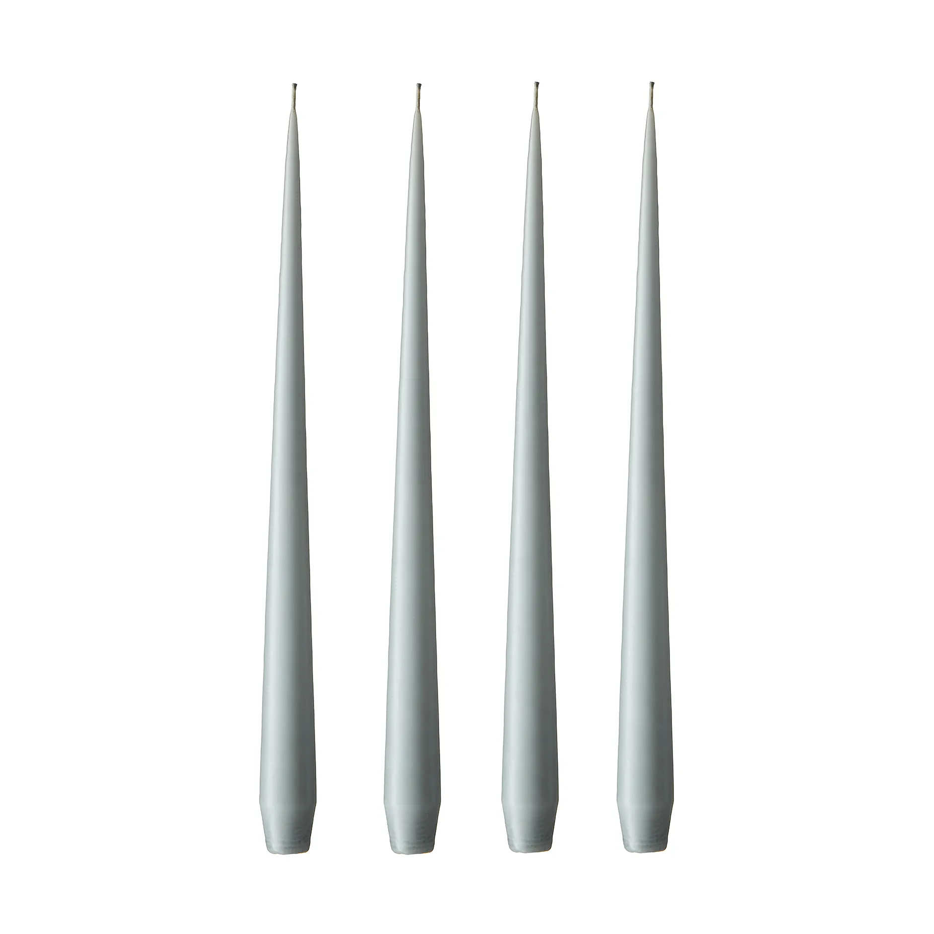 ester & erik Kerze 4er Pack matt, concrete, 32 cm ester & erik