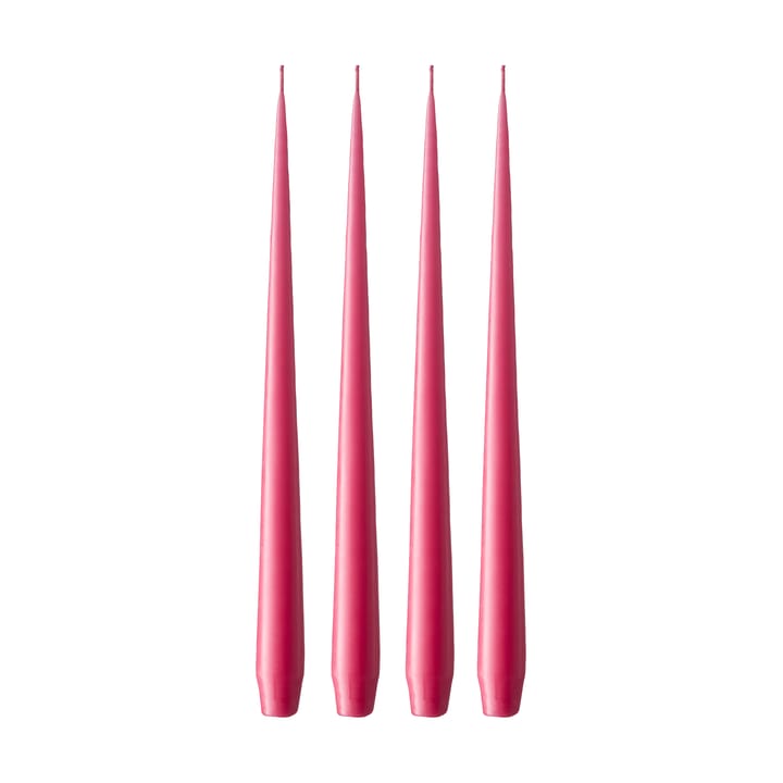 ester & erik Kerze 4er Pack matt - Deep pink 41/2, 32 cm - Ester & erik