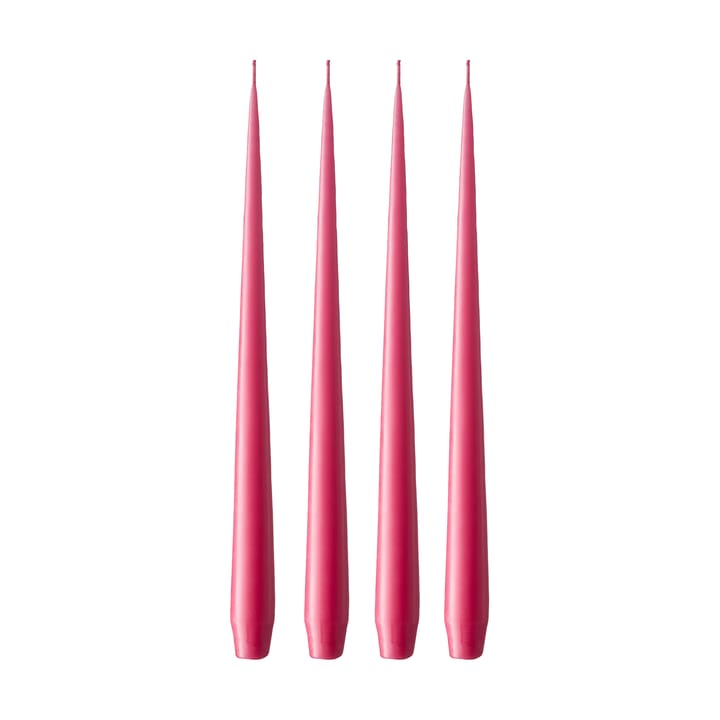ester & erik Kerze 4er Pack matt - Deep pink 41/2, 42 cm - Ester & erik