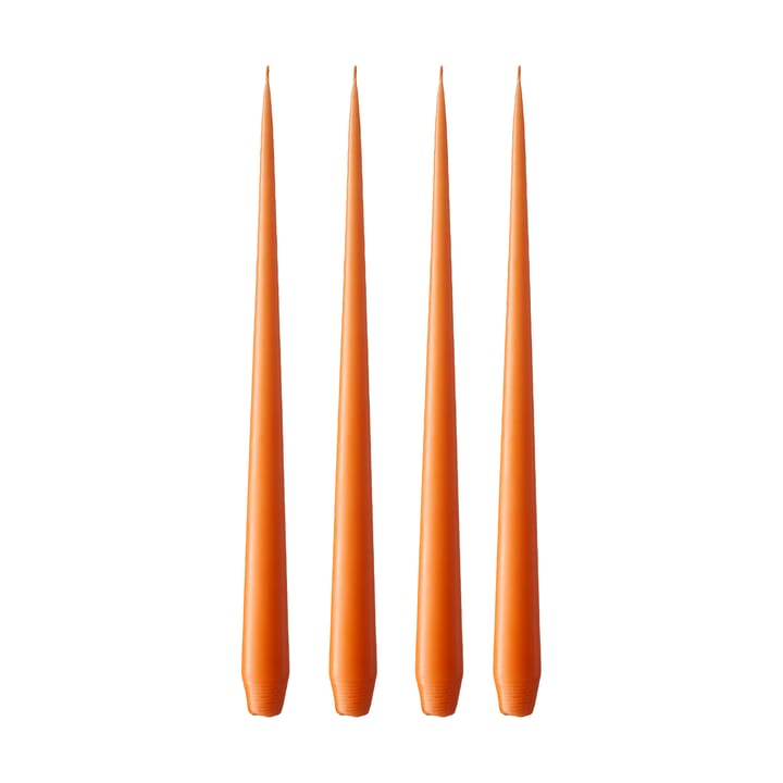ester & erik Kerze 4er Pack matt - Mild orange 16, 32 cm - Ester & erik