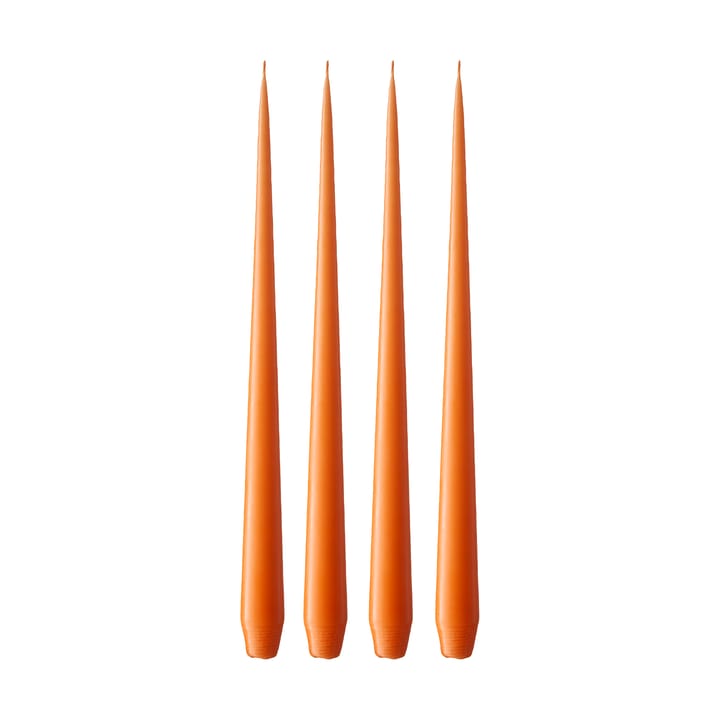 ester & erik Kerze 4er Pack matt - Mild orange 16, 42 cm - Ester & erik