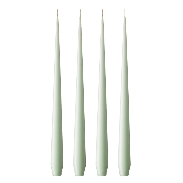 ester & erik Kerze 4er Pack matt - Water mint 03, 42 cm - Ester & erik