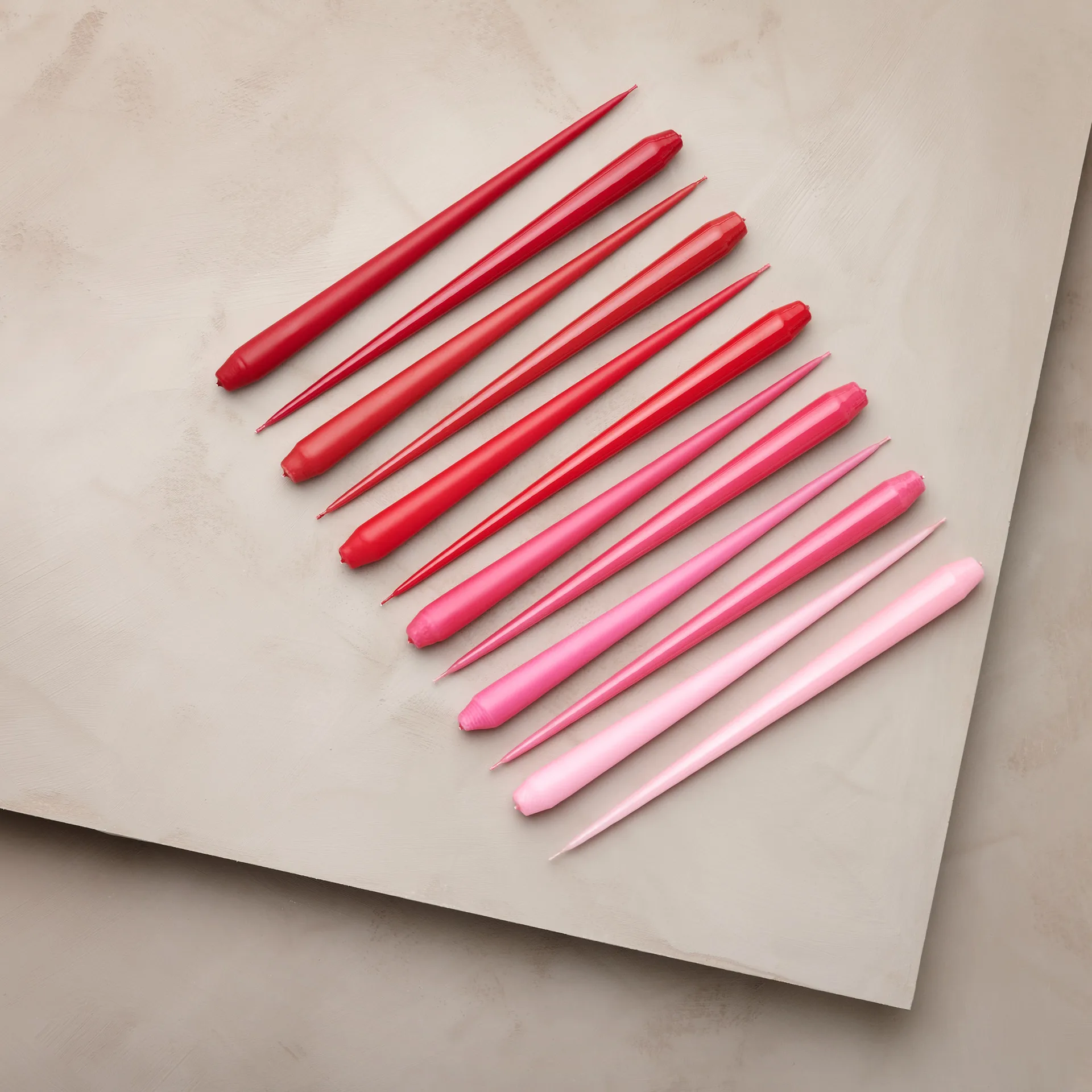 ester & erik Kerze 4er Pack matt, winter berry, 32 cm ester & erik