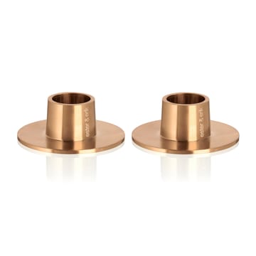 ester & erik Kerzenhalter matt 2er Pack - Rosé Gold - ester & erik