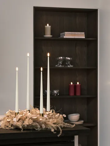 ester & erik Stabkerzen LED 2er-Pack - 06 Ivory, 30cm - ester & erik