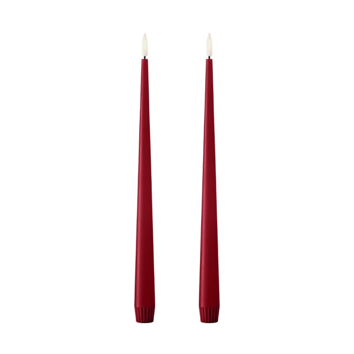 ester & erik Stabkerzen LED 2er-Pack - 36 Winter Berry , 30 cm - Ester & erik