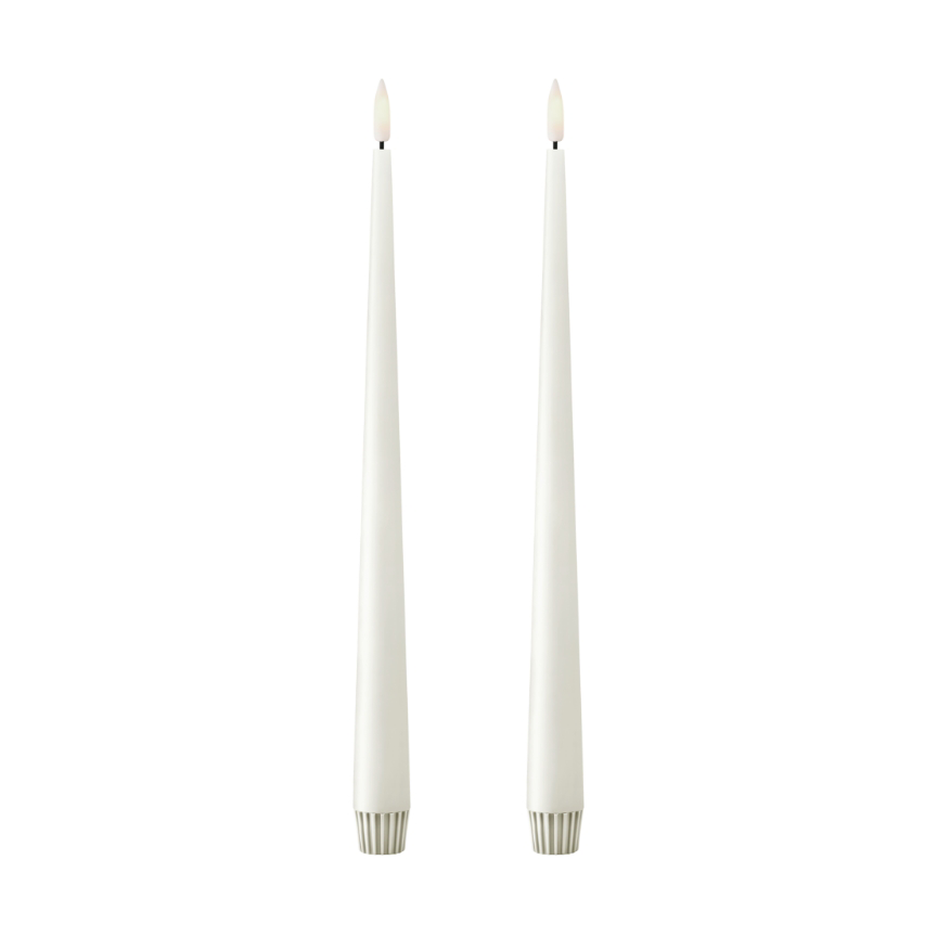ester & erik ester & erik Stabkerzen LED 30 cm 2er-Pack 10 Silky