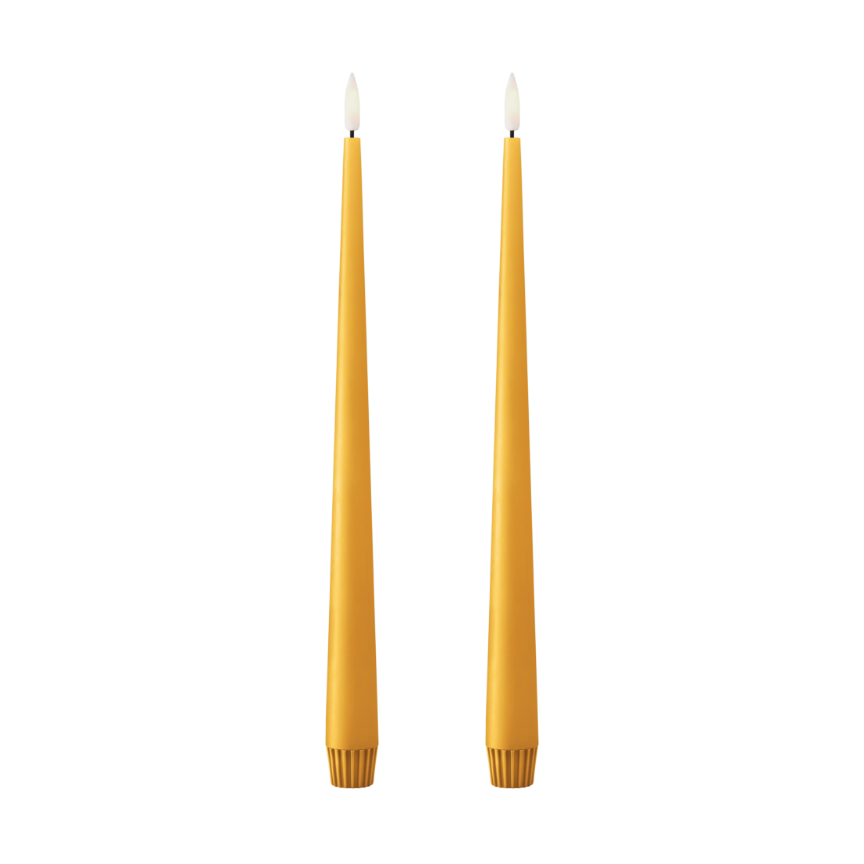 ester & erik ester & erik Stabkerzen LED 30 cm 2er-Pack 85 Mango