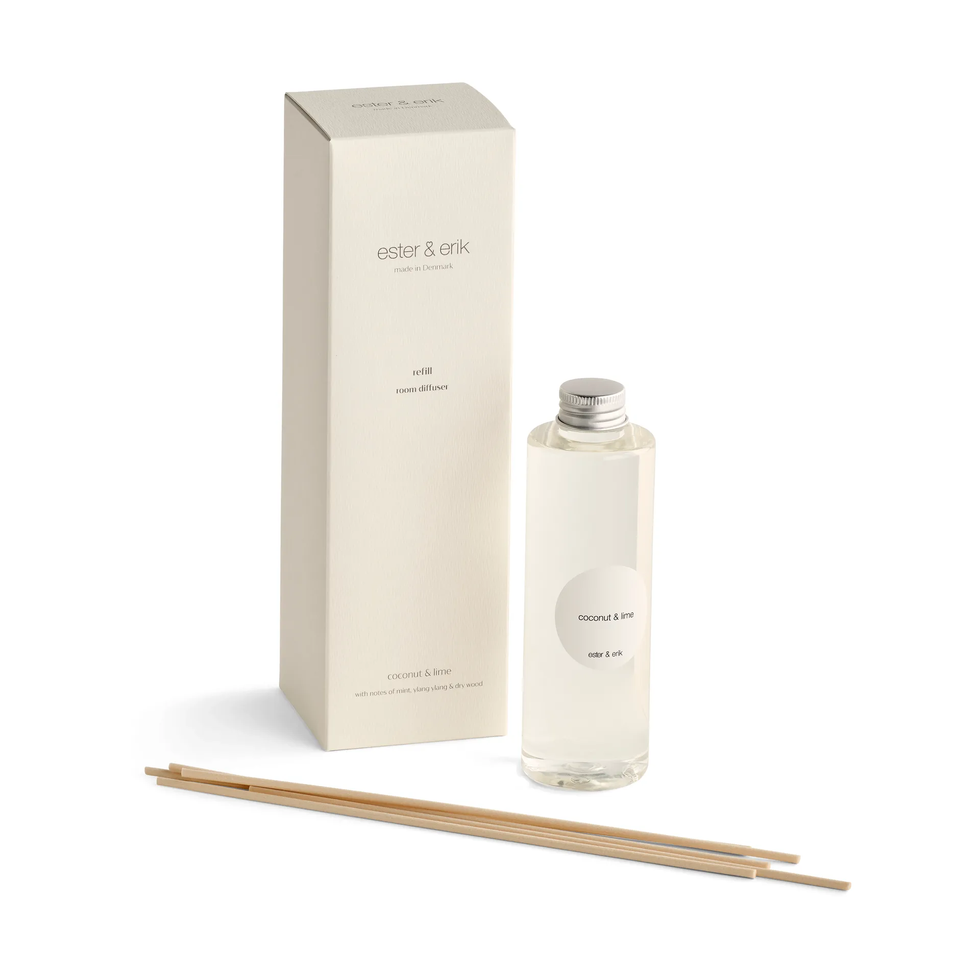 Refill Ester & Erik Duftstäbchen, Coconut & lime ester & erik
