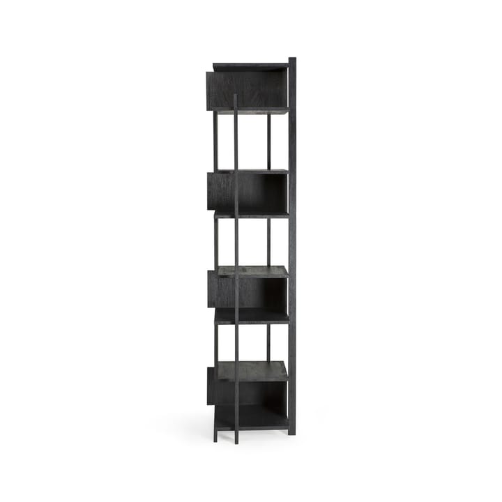 Abstract Column Regal, Schwarzes Teak 203x49 cm Ethnicraft