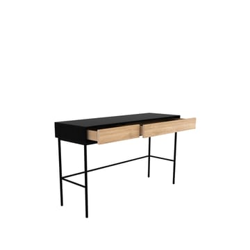 Blackbird Schreibtisch - Schwarze Eiche 2-teilig-Schwarzes Gestell - Ethnicraft