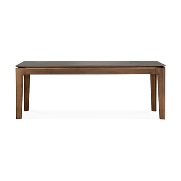 Bok Bank - Dunkelgebeizt Teak 126 cm - Ethnicraft