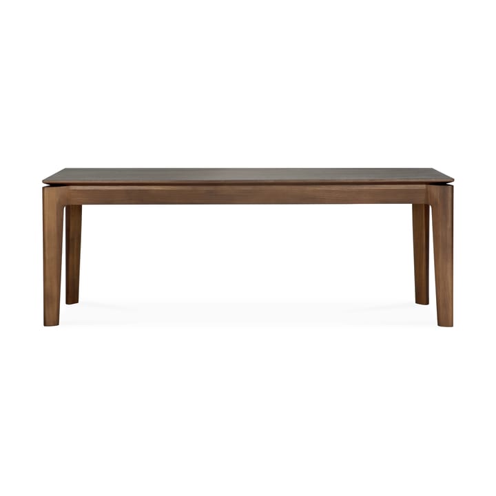 Bok Bank, Dunkelgebeizt Teak 126 cm Ethnicraft