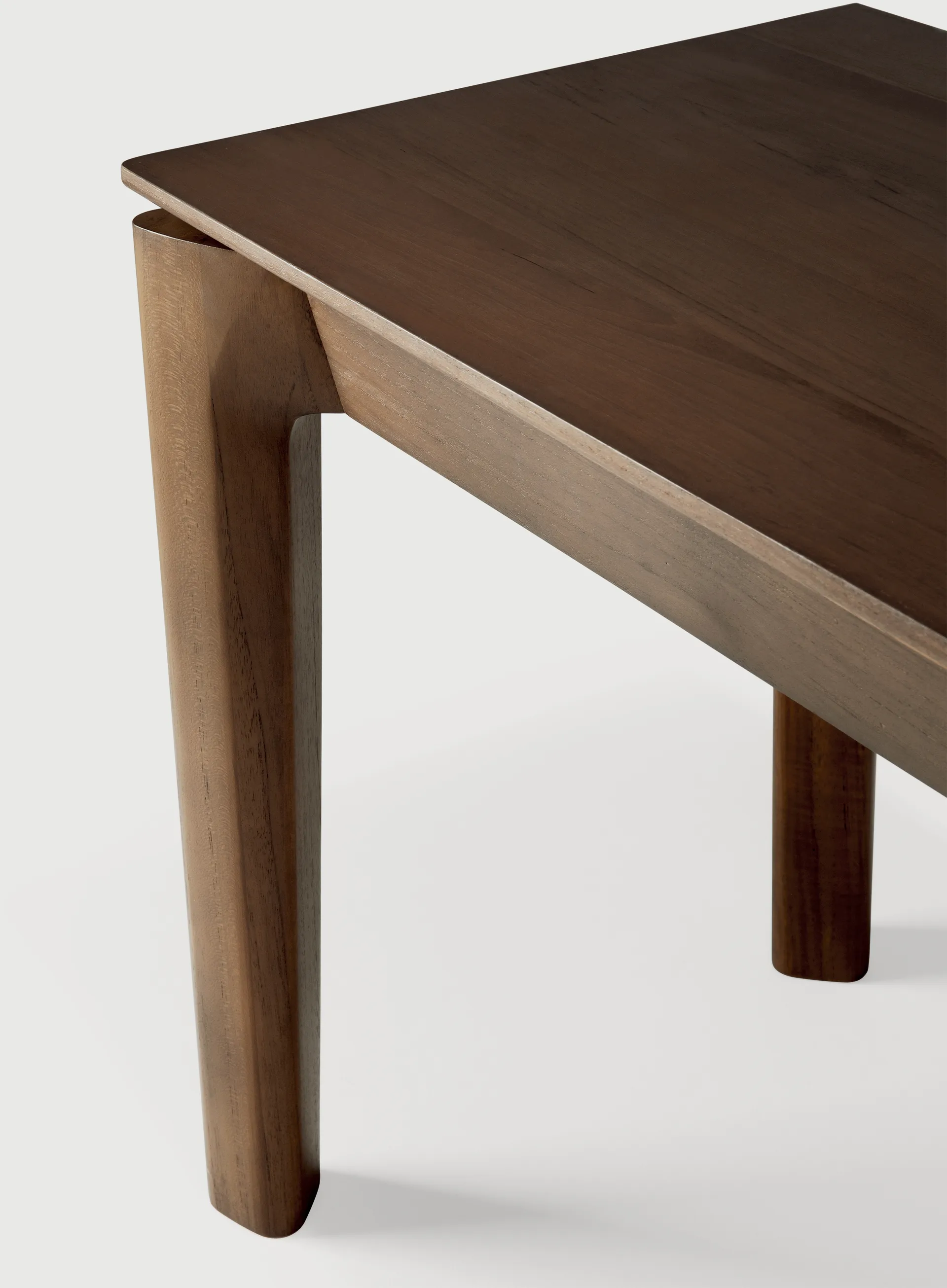 Bok Bank, Dunkelgebeizt Teak 166 cm Ethnicraft