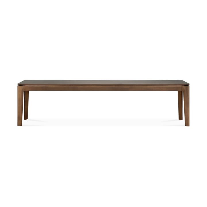 Bok Bank, Dunkelgebeizt Teak 186 cm Ethnicraft