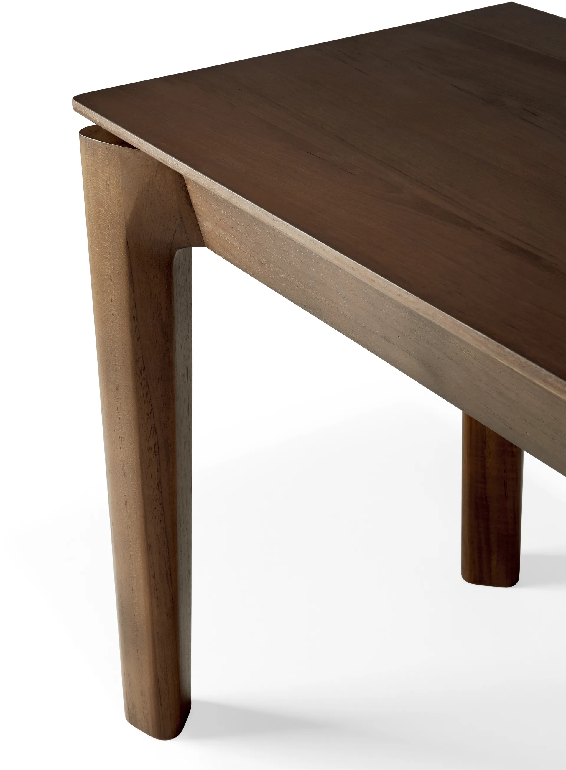 Bok Bank, Dunkelgebeizt Teak 186 cm Ethnicraft