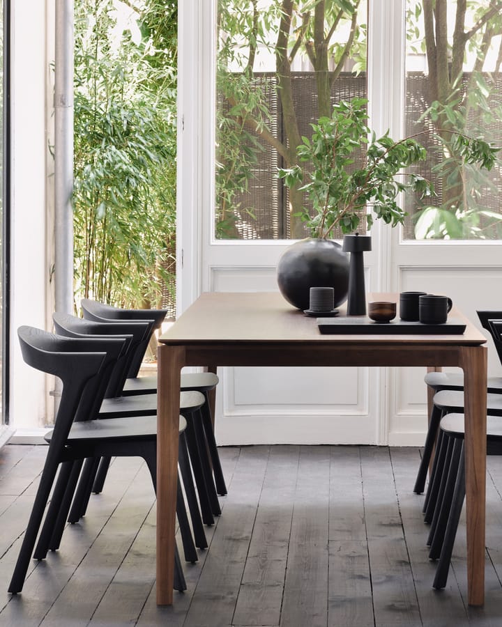 Bok Esstisch 180x90 cm, Lackiertes Teak Brown Ethnicraft