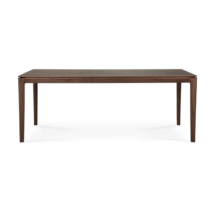 Bok Esstisch 200x95 cm, Lackiertes Teak Brown Ethnicraft