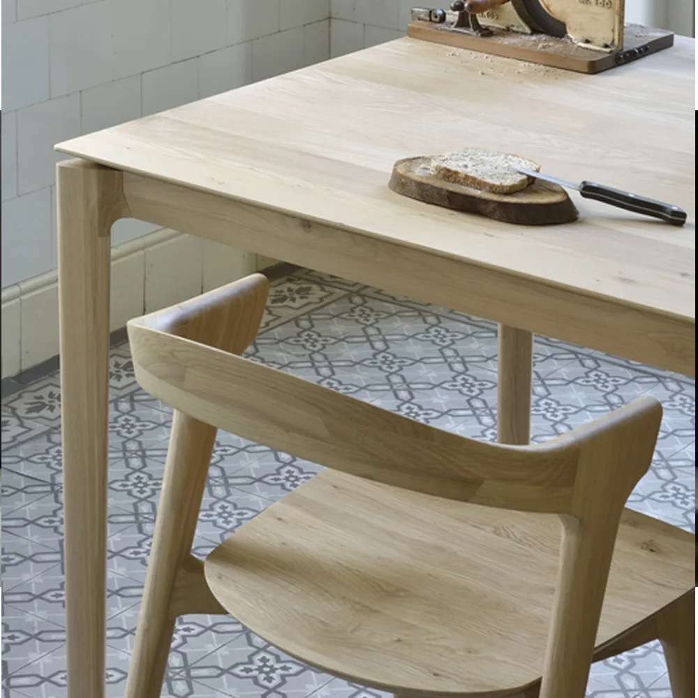 Bok Esstisch 200x95 cm, Schwarz gebeizte Eiche Ethnicraft