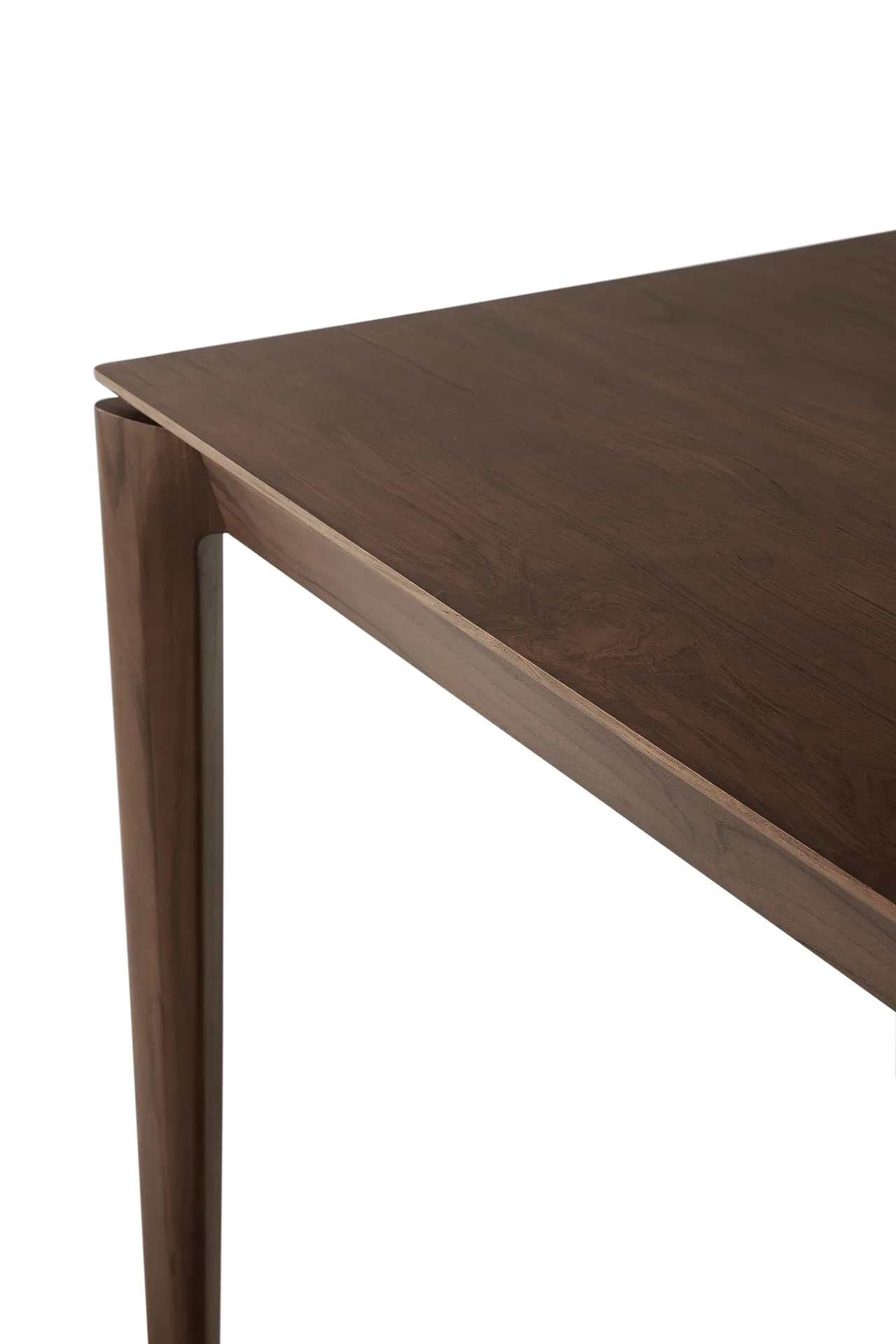 Bok Esstisch 220x95 cm, Lackiertes Teak Brown Ethnicraft