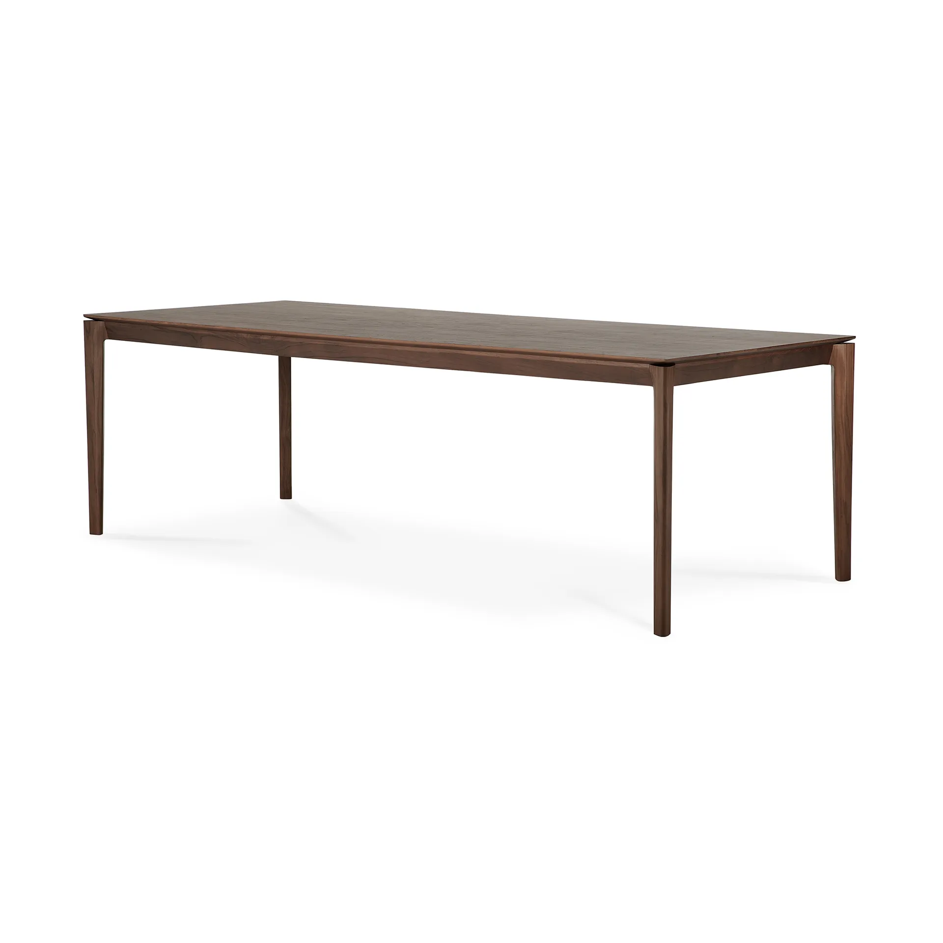 Bok Esstisch 240x100 cm, Lackiertes Teak Brown Ethnicraft