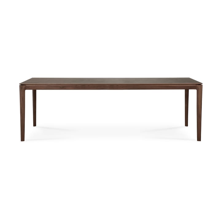 Bok Esstisch 240x100 cm, Lackiertes Teak Brown Ethnicraft