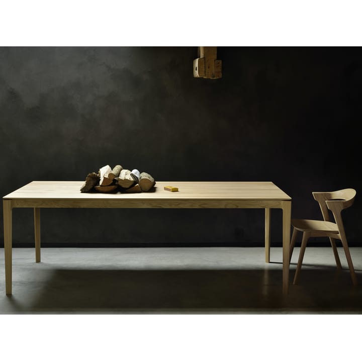 Bok Esstisch 240x100 cm, Schwarz gebeizte Eiche Ethnicraft
