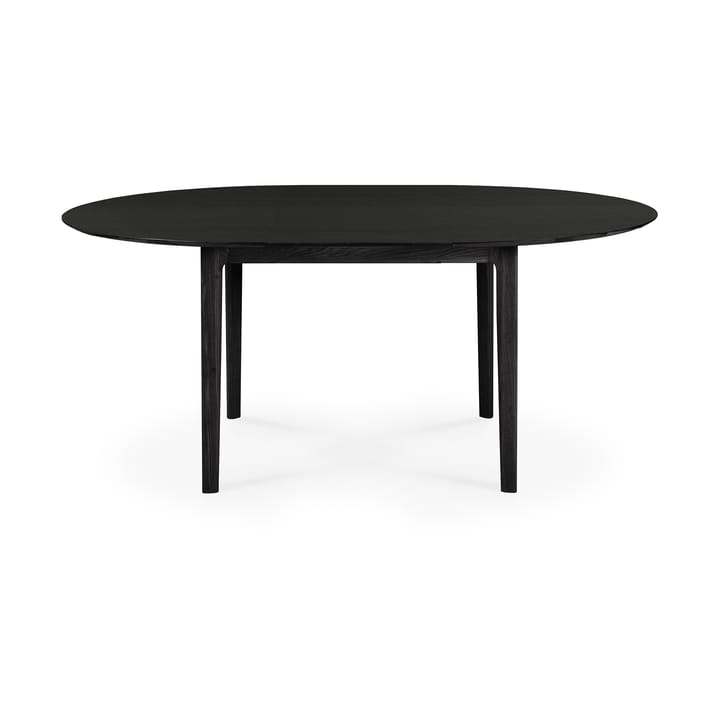 Bok Esstisch oval 129/179×100×76 cm, Schwarz gebeizte Eiche Ethnicraft
