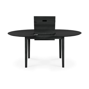 Bok Esstisch oval 129/179×100×76 cm - Schwarz gebeizte Eiche - Ethnicraft