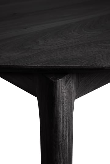 Bok Esstisch oval 129/179×100×76 cm - Schwarz gebeizte Eiche - Ethnicraft
