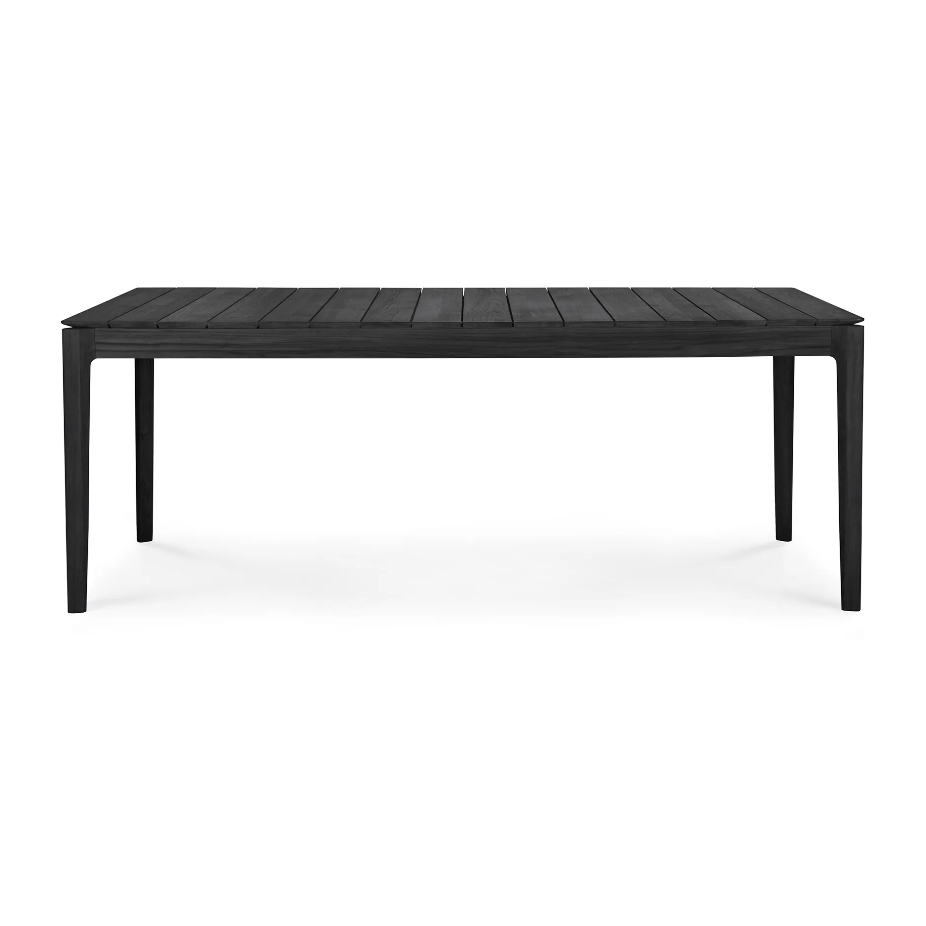 Bok Outdoor-Esstisch  schwarzgebeizt teak, 200 x 100 cm Ethnicraft