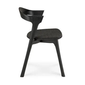 Bok Stuhl - Braune Eiche-Stoff soft black - Ethnicraft