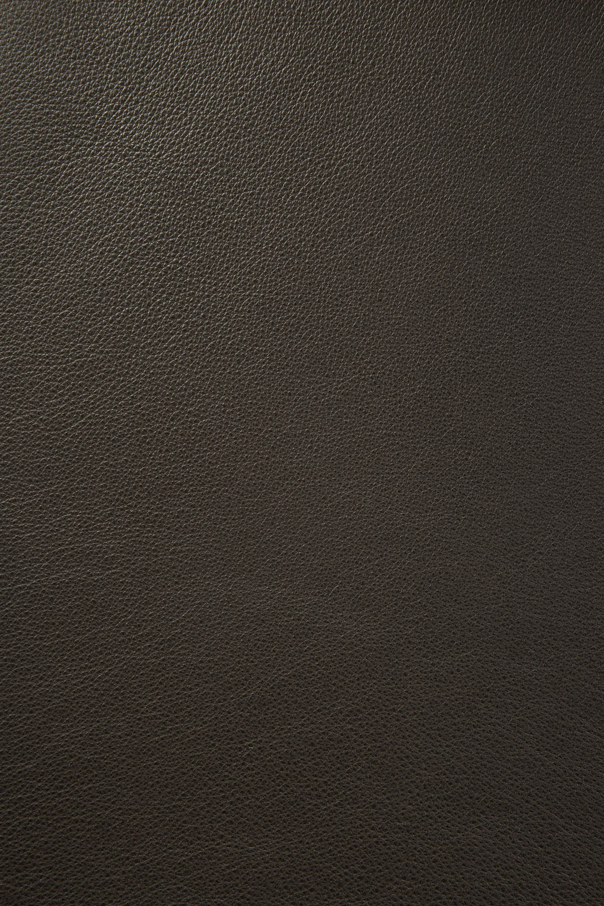 Bok Stuhl mit Ledersitz, Braun gebeizte Eiche-braunes Leder Ethnicraft