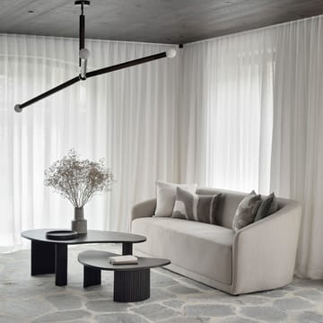 Boomerang Couchtisch - Mahagony dark brown 85x77 cm - Ethnicraft