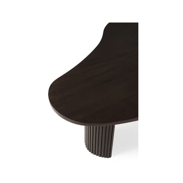 Boomerang Couchtisch - Mahogny dark brown 125x75 cm - Ethnicraft