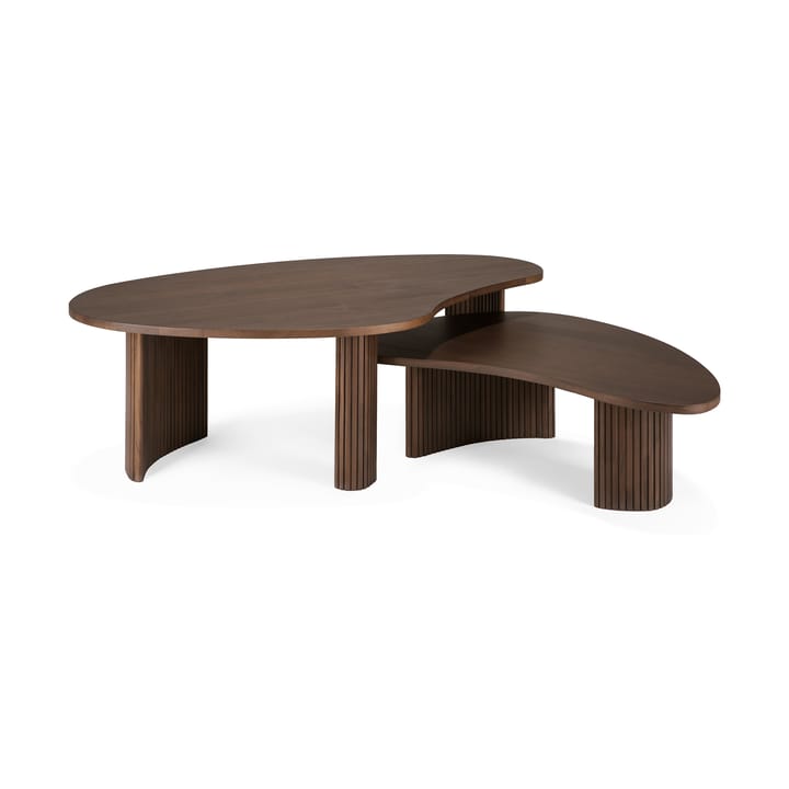 Boomerang Couchtisch, Teak, 126x74 cm Ethnicraft