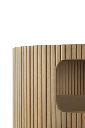 Boomerang hurts mit Schlüsselschloss - Eiche, Ø45 cm - Ethnicraft