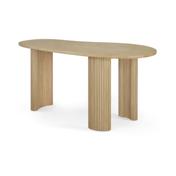 Boomerang Schreibtisch - Lackierte Eiche, 160×83×76 cm - Ethnicraft