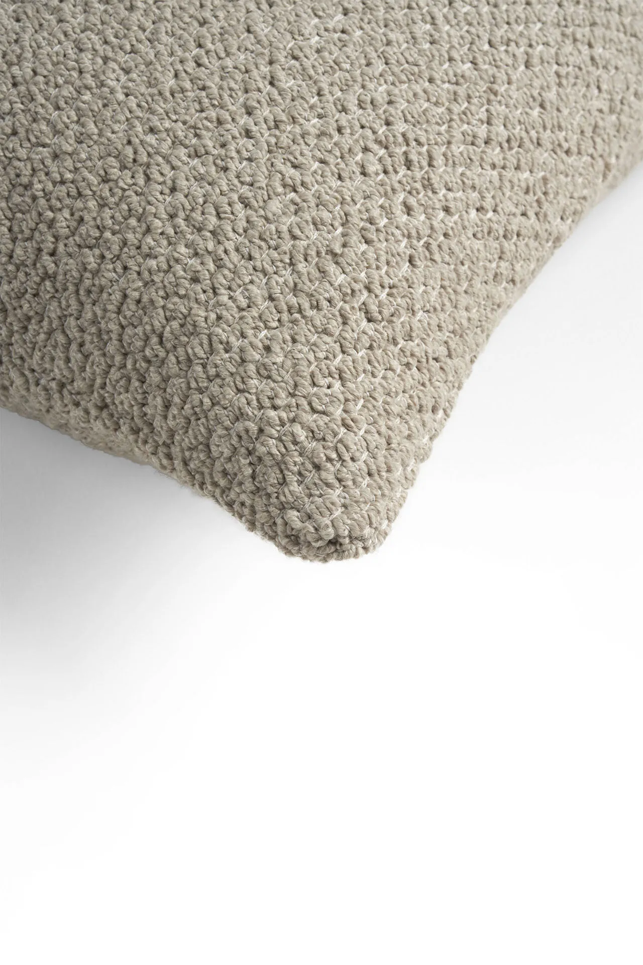 Boucle outdoor Kissen 50x50 cm, Hafer Ethnicraft