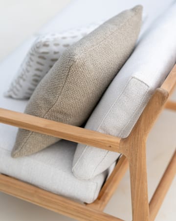 Boucle outdoor Kissen 50x50 cm - Hafer - Ethnicraft