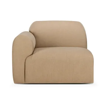 Bulky Modulsofa Abschluss Armlehne rechts - Light sepia - Ethnicraft