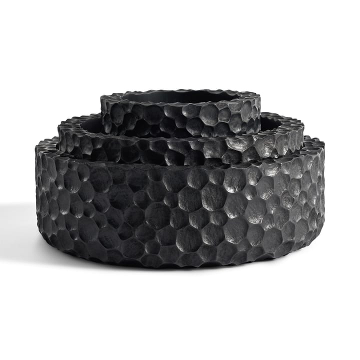 Chopped bowls im 3er-Set - Lackiertes Mahagony - Ethnicraft